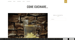 Desktop Screenshot of comecucinare.net