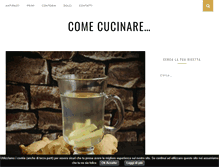 Tablet Screenshot of comecucinare.net